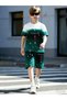Teen Boys Graphic Print T-Shirt and Shorts Set - 3