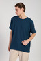 Men's Crew Neck T-Shirt - Petrol - 2
