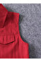 Girls Red Waistcoat and Flare Pants Set - 4