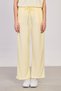 Women's elastic waist Wide-Leg pants - yellow - 3