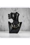 Stainless Steel Italian Crushed Chain Unisex Necklace 3.9 mm 40 5 cm - 6