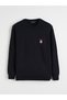 Vizyon New Season Crew Neck Embroidered Men's Knitwear Sweater - 5
