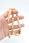 Systematic Cylinder Cut Ram's Horn Efe Mascot Prayer Beads - 5
