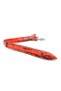 Handcrafted Fish Model Red Black Crimped Amber Prayer Beads