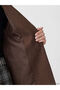 Brown Hakim Collar Women's Jacket - 3