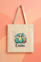 Easter Bunny Easter Egg Specially Designed 100% Cotton Piece Premium Printed Canvas Bag
