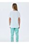 Girl's Summer Short-Sleeved Combed Cotton Pants Pajama Set - 4