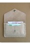 Genuine Leather Minimal Avuçiçi Glittery Simple Design Women's Wallet Card Holder Drc-19 - 4