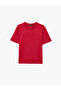 Regular Fit Short Sleeve Crew Neck Cotton Basic T-Shirt - 3