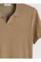 Vizyon New Season Polo Neck Short Sleeve Men's Knitwear Sweater - 7