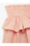 Layered Gipeli High Waist Cotton in Striped Mini Skirt - 6