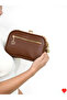 Dublin Women's 4-Compartment Lined Scholarship Bag with Zipper Closure and Shoulder Bag Hand Sleeves - 6