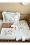 Baby Pique Bedspread Set and Hospital Discharge Set - 2