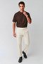 Old Money Men's 100% Soft Fabric Round Neck Cotton Pack Basic T-Shirt - 4