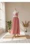 Liana Şile Cloth Dress / Coral - 2
