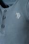 Baby Boy Golf Jumpsuit 100% Cotton Interlock Knitted Summer Baby Jumpsuit with Pocket Detail - 2