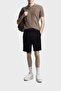 Wool Blend Regular Fit Polo Collar Short Sleeve Sweater Men's Sweater Em004307 Af24573 U62 - 2