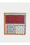 Alita City Lcw Accessories Ecru Satin Patterned Women's Bandana with a Difference - 6