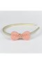 Girl's Bowknot Plastic Pearl Crown |   Colorful Beaded Hair Band |   Pomegranate Flower
