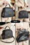 Women's 4-Compartment Long Strap Handbag and Shoulder Bag Crossbody Bag (29X20 cm) - 2