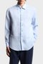 100% Linen Regular Fit Classic Collar Long Sleeve Shirt Men's Shirt Em000099 Te10157 O