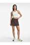Slim Fit High Waist Shorts Skirt