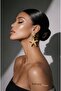 Women's Steel Large Earrings - 2