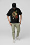 The Last of Us Oversized T-Shirt |   Unisex 100% Cotton Black & White Printed Custom Design Tee - 4