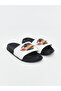 Black Hotwheels Printed Boy Child Slipper