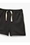 Regular Fit Cotton Anthracite Baby Boy Shorts 6Smb40006Tk - 3