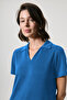TENCEL™ ™   Polo Collar Dress - 5