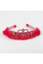 Tulle Piece and Stone Princess Children's Crown - Birthday and Costume Accessory