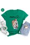 Mama Printed Crewneck Pa Cotton Short Sleeves Regular Fit Women's T-Shirt