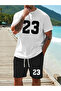 Unisex women's/men's special Printed shorts t-shirt set