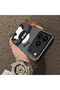 iPhone 17 Pro Max Compatible Hard Acrylic Back Silicone Edge Lens Protection Case - 4