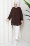 Women's Ribbed Detailed Robal Liliom Shirt - 4