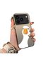 iPhone 17 Pro Compatible Hard Acrylic Back Silicone Edge Lens Protection Case