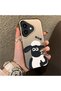 iPhone 17 Compatible Hard Acrylic Back Silicone Edge Lens Protection Case - 2