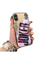 iPhone X/Xs Compatible Hard Acrylic Back Silicone Edge Lens Protection Case