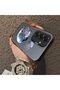 Samsung Galaxy S25 Compatible Hard Acrylic Back Silicone Edge Lens Protection Case - 4