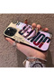 iPhone 13 Pro Max Compatible Hard Acrylic Back Silicone Edge Lens Protection Case - 3