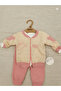 Baby Tracksuit Set, 3-Piece Set, Top-Bottom and Cardigan Set, Baby Gift - 2