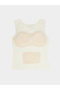 Teen Girls Knit Vest with Pads - 4