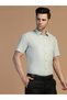 Men Green Short Sleeve Shirt - 4