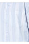 Men Blue Relaxed Fit Cotton Striped Shirt - 3