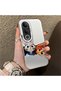 Vivo V50 Lite 4G/5G Compatible Hard Acrylic Back Silicone Edge Lens Protection Case - 2