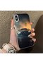 iPhone X/Xs Compatible Hard Acrylic Back Silicone Edge Lens Protection Case - 2