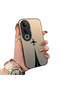 Vivo V50 Lite 4G/5G Compatible Hard Acrylic Back Silicone Edge Lens Protection Case