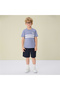 Kids’ Cotton Twill Drawstring Shorts with Elastic Waist - 2