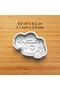 Garden Crafting Supplies_2 Set of 4 Cookie and Sugar Dough Molds - 3